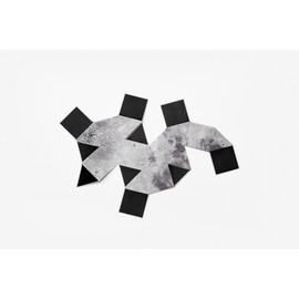 Design by Brendan Ravenhill DYMAXION Foldable Globe / Colour: Earth Moon