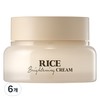 Skinfood Rice Brightening Cream, 6 pieces, 60ml / 스킨푸드 라이스 브라이트닝 크림, 6개, 60ml