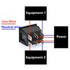 GANASOME 2 Pcs KCD4 Rocker Switch - AC 250V 16A