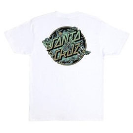 SANTA CRUZ Winkowski Dope Plant 2 Dot S/S Heavyweight T-Shirt White Med Mens