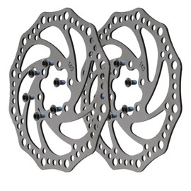 Brake Disc 140mm for Dualtron 2 Dualtron 3 Dualtron Eagle Urbanglide E-Cross pro - Kukirin G2 Max - Kugoo Kirin M4 Pro, Dualtron Togo Limited (2 Discs 140) (Pack of 2)