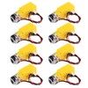 AEDIKO 8pcs TT Motor Dual DC 3-6V Gearbox Motor 200RPM