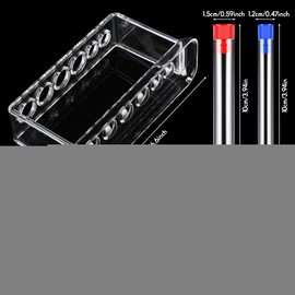 Baderke 28 Pcs Beakers and Test Tubes Set Including 3 Graduated Cylinder 5 Plastic Beakers 3 Erlenmeyer Flask 10 Droppers 6 Plastic Test Tubes with Rack for Home Science Lab Party DIY