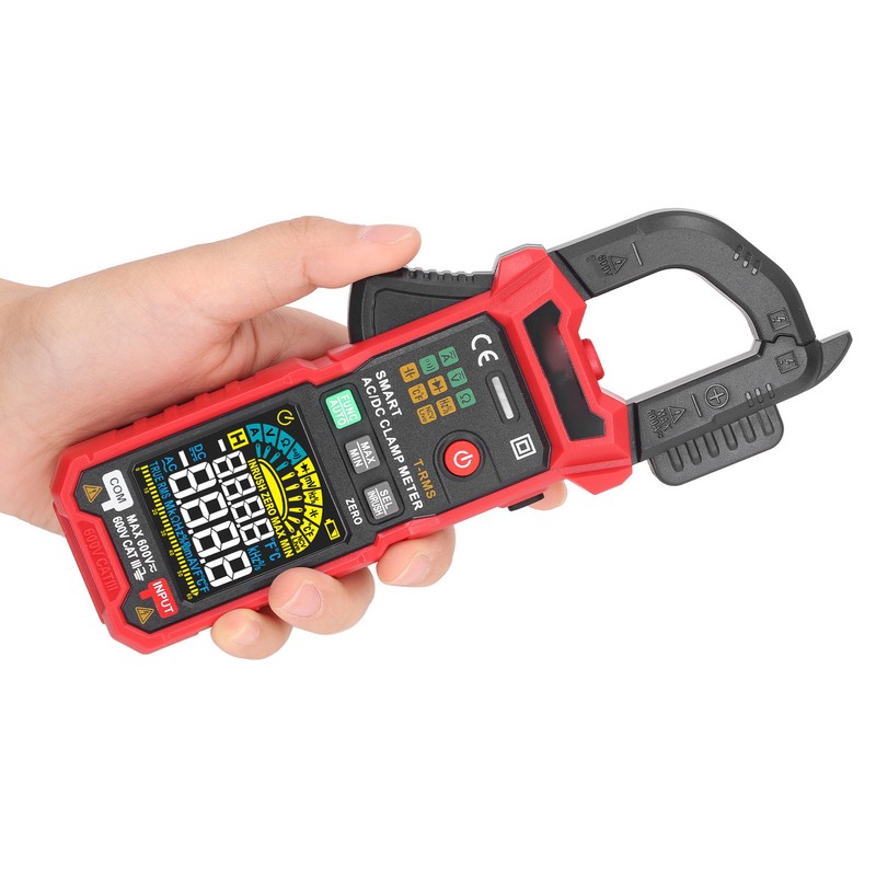 Digital Clamp Meter Multifunctional AC DC Ammeter NCV Smart Auto