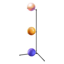 Cbhfmljd Stability Ball Rack, Exercise Ball Holder Yoga Ball Holder Exercise Ball Stand Gym Ball Storage Stand Ball Storage Racks for Home, Yoga Studios, Commercial Gym