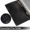 Aurya Leather Checkbook Covers for Personal Checkbook, Checkbook Holder with