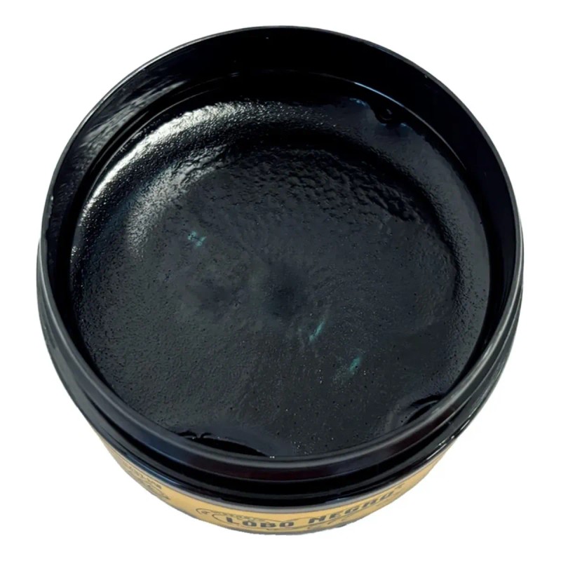 Cera Efecto Brillante Cabello, Barba Y Bigote 85g Lobo Negro