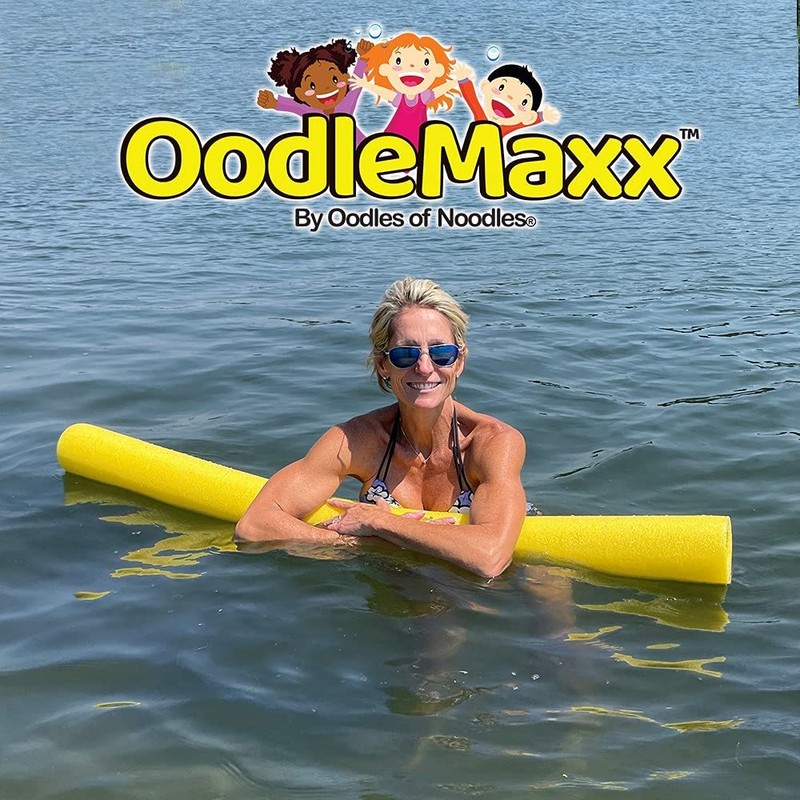 Oodles of Noodles OodleMaxx Giant Pool Noodle Yellow (Single)