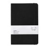 Cuaderno Cosido Media Carta Portada Tapa Suave Imitación Piel Hojas