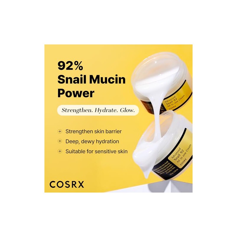 COSRX Advanced Snail 92 All in One Cream, 100ml