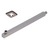 NPT1/2 Wall Mounted Shower Arm Brushed Concealed Stainless Steel Shower