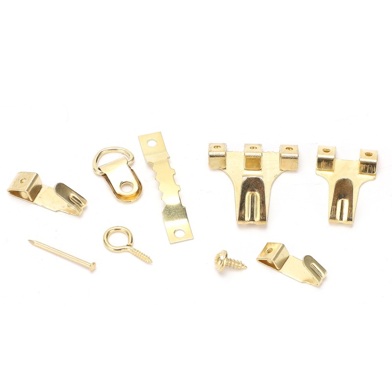 230PCS Photo Frame Hook Kit NonTrace Screw Nail for Wall