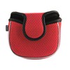 Andux Golf Putter Cover Square Mesh Putter Headcover MT/TG14 (Red)