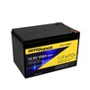 SEFEPODER 12V 15Ah LiFePO4Deep Cycle Battery, 2000+ Cycles Rechargeable Battery