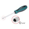 sourcing map 3/16-Inch Hex Nut Drivers Non-Magnetic Six Point Tip