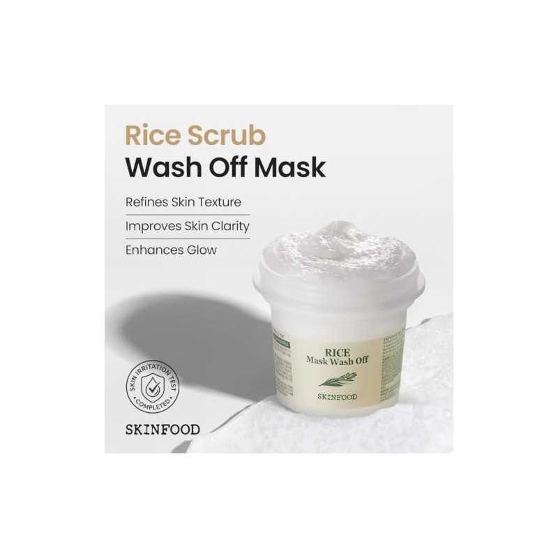 Skin Food Rice Mask Wash Off, 100g