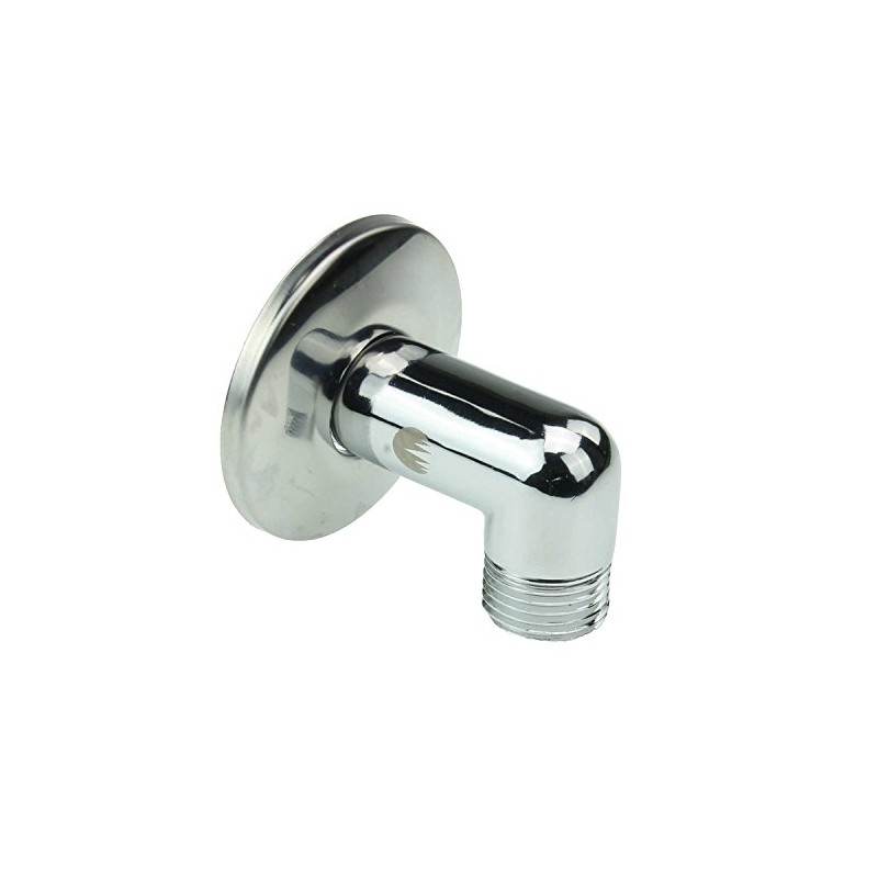 Sanixa GO1315 Wall Connection Elbow Chrome-Plated Brass Connection Shower Hose