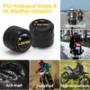 leepee Motorcycle Tire Pressure Monitoring System, Tire Pressure and Temperature