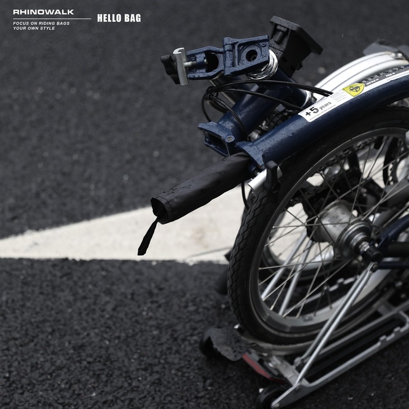 Rhinowalk Dust Cover for BROMPTON Folding Bike -Lightweight, Frame Hidden,