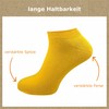 GAWILO Women's and men's trainer socks made of 100% pure