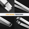 Fish Bone Plier/Tweezers - Fish Bone Remover Stainless Steel Deboning