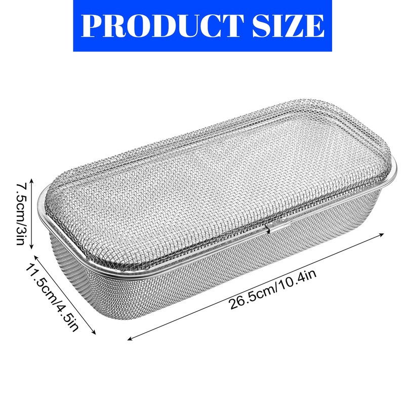 AojSup Dishwasher Chopstick Basket for Small Items, Stainless Steel Utensil