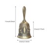 1 Pack Hand Held Bell, Metail Dinner Bell Wedding Bells,