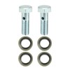 QUARKZMAN Set of 2 Universal Car Banjo Bolt Brake Adaptor