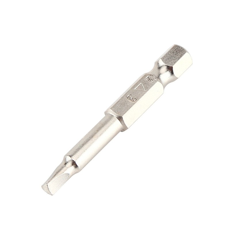 5pcs 50mm 1/4" Hex Shank Magnetic Triangle Screwdriver Bits Set