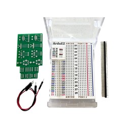 ArduEZtw Raspberry Pi 4 Dedicated Breadboard Kit,150(5x30) x2 Side Board Holes,80(4x20) x2 Sides Function Holes,4(2x2) Logic Probe Testing Holes.Electronic breadboard kit.