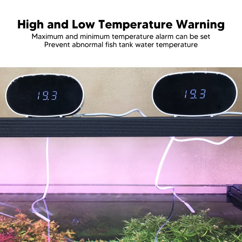 Aquarium Thermometer Digital Display Sensitive High Accuracy Fish Tank Thermometer
