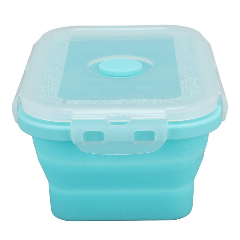 Collapsible Silicone Food Storage Container High Temperature Resistant Microwave Safe