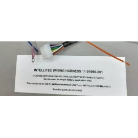 Intellitec 11-01090-001 wiring harness for dual battery disconnect panel