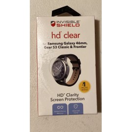 ZAGG Invisible Shield HD clear Screen Protector for Galaxy 46mm Gear S3 Classic