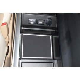 KINMEI(キンメイ) トヨタ アルファード ALPHARD 20系 白 専用設計 インテリア ドアポケット マット ドリンクホルダー 滑り止め ノンスリップ 収納スペース保護 TOYOTAk-48