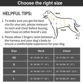 No Pull Lightweight Dog Harness: Adjustable Durable Breathable Mesh Pet Vest Harness with Soft & Comfortable Cushion, for Small Medium Large Dogs (Medium, Black)