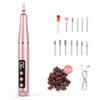 NICEUN Cordless Nail Drill Gel Nail Removal Self-Off Nail Grinder UV Lamp Nail Care Device M9, 1 Piece, Pink / NICESUN 무선 네일 드릴 젤네일 제거 셀프 오프 손발톱 그라인더 uv램프 네일 케어 기기 M9, 1개, 핑크