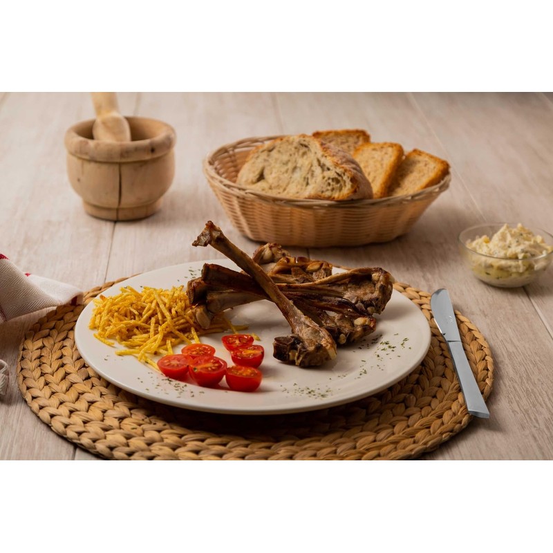 ARCOS Flatware Set 24 pieces - Silver Monoblock of one