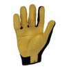 Ironclad Impact Leather Glove, Small, Black