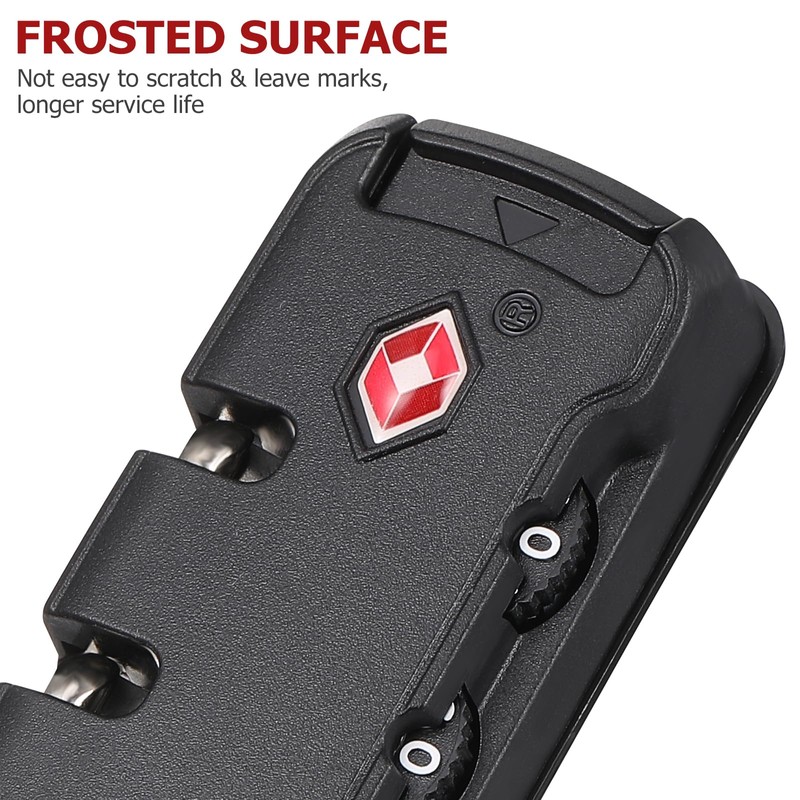 Baluue Suitcase Lock Tsa007 Password Lock Zip Suitcase Bag Fixed