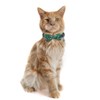 Lamphyface 2 Pack St.Patrick's Day Cat Collar with Cute Bow