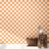 Drydiet Retro Checkerboard Peel and Stick Wallpaper 70s Checkered Wallpaper