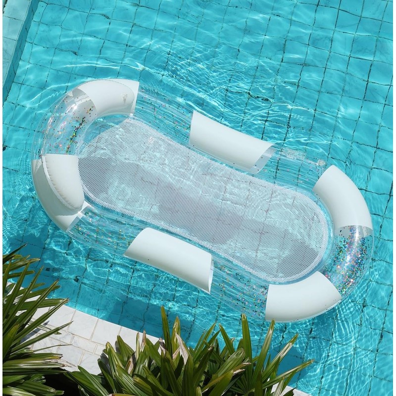 ZOUZJUN 浮き輪 フロート ベッド 水上ベッド ウォーターベッド アクアラウンジ マット大人 160cm 寝転ぶ