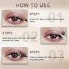 GEMERRY Lash Cluster Glue Bond and Seal (5ml+5ml, Brown)