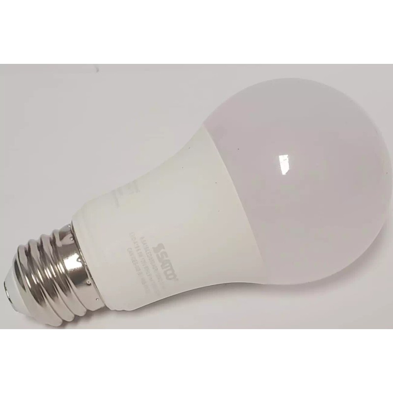 SATCO LED 8.5W A19 DIMMABLE AGRICULTURE BULB 5000K/120V, FROST S11433