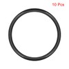sourcing map Metric Nitrile Rubber O-Rings Seal Rubber 60mm Outer