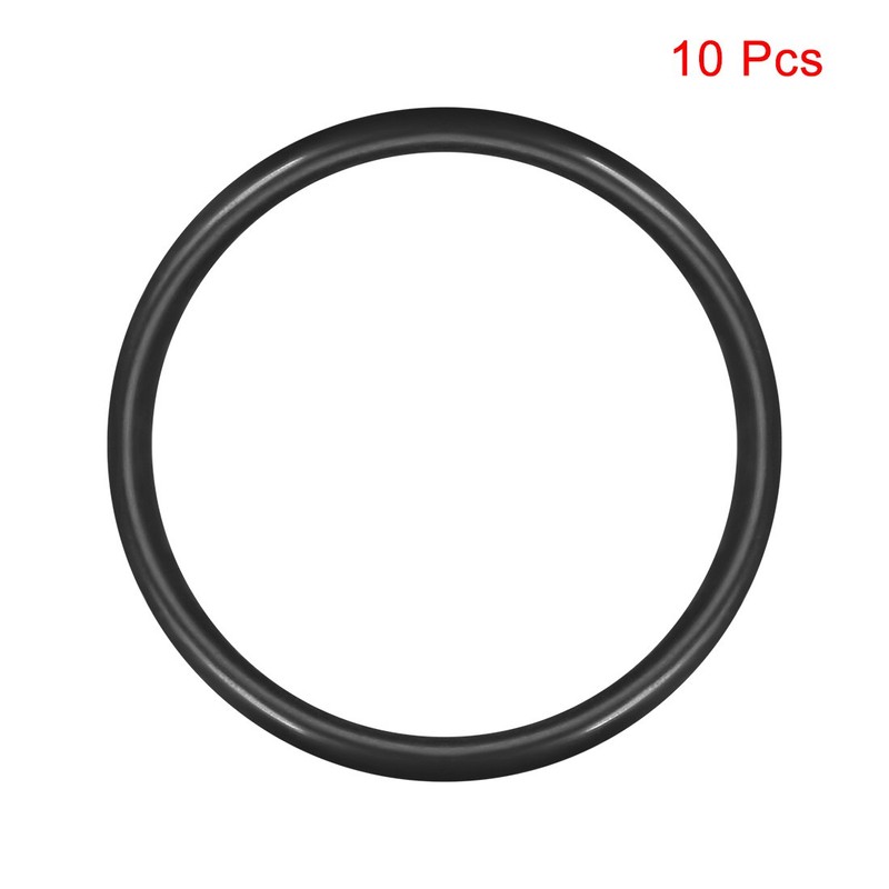 sourcing map Metric Nitrile Rubber O-Rings Seal Rubber 60mm Outer
