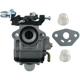 33cc, 36cc 2-stroke Carburetor (10 mm) w/Gasket, 2 primer bulbs for 23cc, 26cc, 33cc Viza Viper Zooma Bladez Goped 2-stroke Scooters