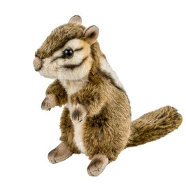 Teddys Rothenburg Chipmunk Stripe 30 cm (17 cm without Tail) Uni-Toys Soft Toy Cuddly Toy Baby Children Toy Squirrel