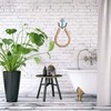 Nautical Toilet Paper Holder Rustic-Industrial Wall-Mounted Nautical Toilet Paper Towel